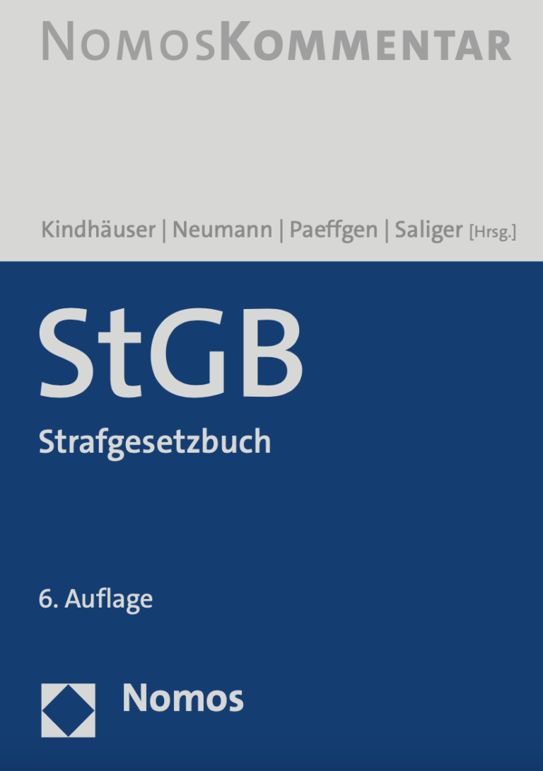 Aktuelle Neuerscheinung: NomosKommentar StGB