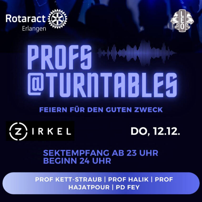 Feiern für den guten Zweck!